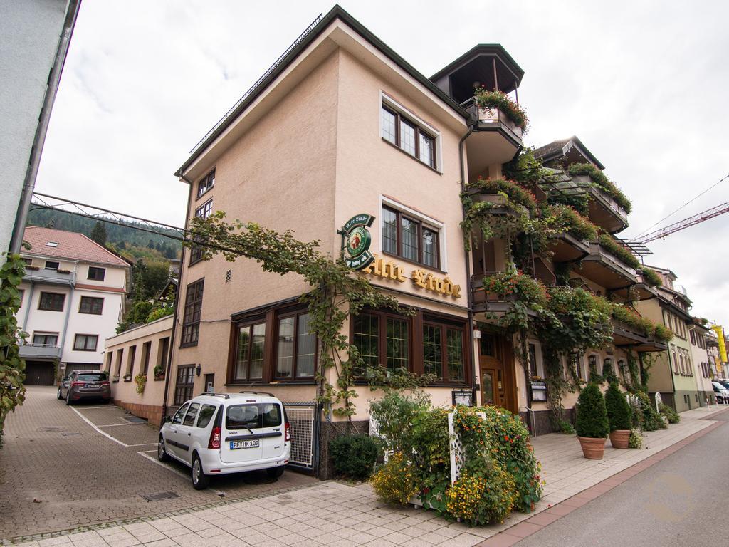 Hotel Restaurant Alte Linde Bad Wildbad Exterior foto